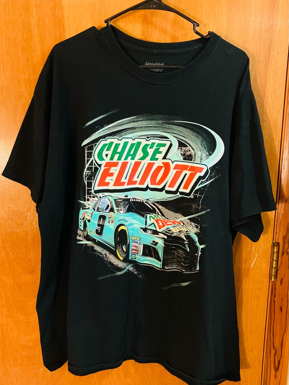 NASCAR Chase Elliott Men’s XXL T-Shirt Baja Blast Mtn Dew Hendrick Motorsports